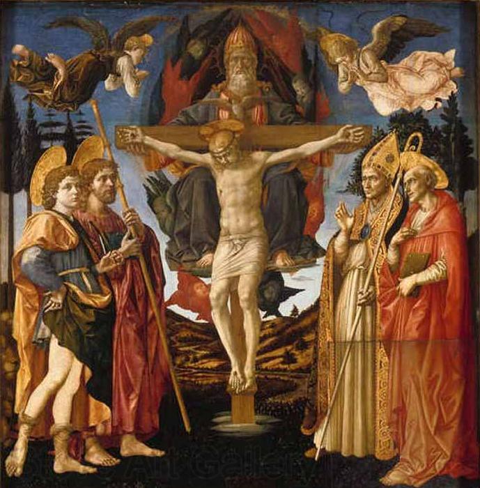 Francesco Parmigianino Santa Trinita Altarpiece France oil painting art